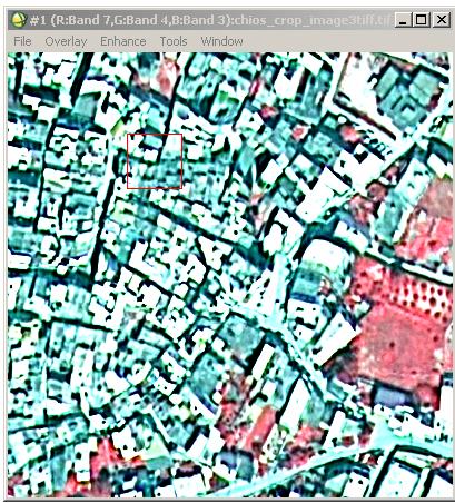 Εικόνα 44:Δορυφορική εικόνα Worldview2 Εικόνα 45: Ταξινόμηση Μέγιστης Πιθανοφάνειας Εικόνα 46: Ταξινόμηση Τεχνικών Νευρωνικών Δικτύων Εικόνα 47: Ταξινόμηση Απόστασης Mahalanobis Σε αυτήν την υπό