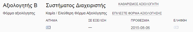 ενημερώσει τον Συγγραφέα σχετικά. Επιλέγοντας Απόρριψη και Αρχειοθέτηση Υποβολής από την σελίδα Υποβολής η Υποβολή μετακινείται στα Αρχεία.