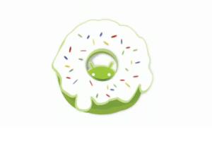 2.3.2 Android 1.6 Donut (API level 4) Εικόνα 2-10 Donut Η έκδοση Donut (Εικόνα 2-10 Donut), βασισμένη στο Linux Kernel 2.6.29, παρουσιάστηκε στις 15 Σεπτεμβρίου του 2009.