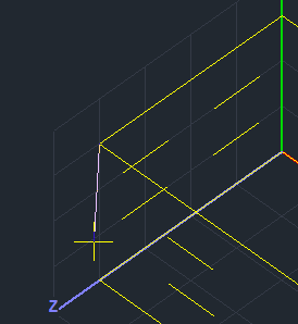 Για να ορίσετε τη γεωμετρία του συγκεκριμένου τοίχου (ή πεσσού): Επιλέξτε το πρώτο Pick για να ορίσετε το μήκος του, κάνοντας αριστερό κλικ στα σημεία αρχής και τέλους.