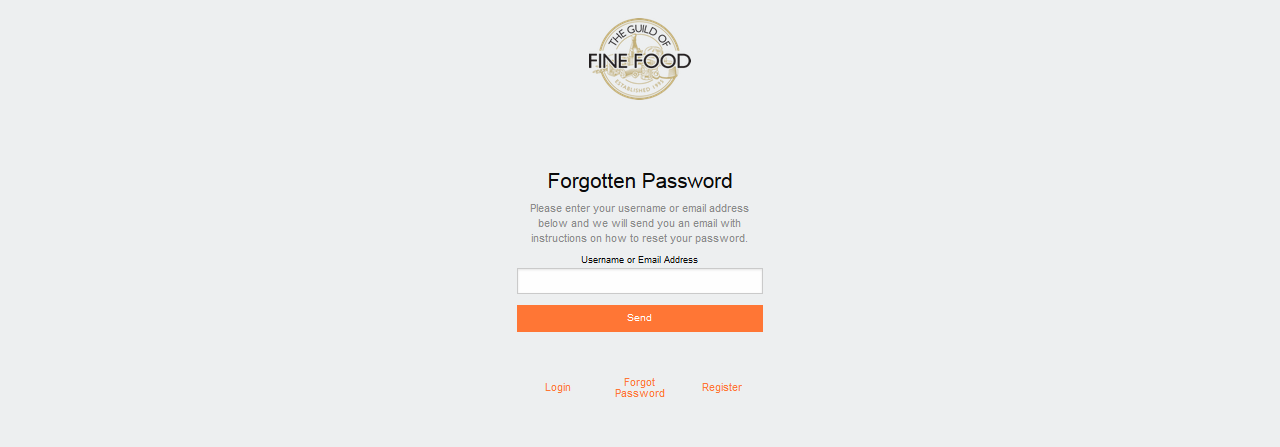 Ξεχάσατε τον κωδικό πρόσβασή σας; - Πηγαίνετε στην οθόνη Access MyGuild: - Κάντε κλικ στην επιλογή Forgotten Your Password?