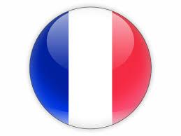 Σημαία Η εθνική σημαία της Γαλλίας (γνωστή στη γαλλικά με τις ονομασίες drapeau tricolore, drapeau bleu-blanc-rouge, drapeau français, σπανιότερα ως le tricolore και στη στρατιωτική αργκό, les