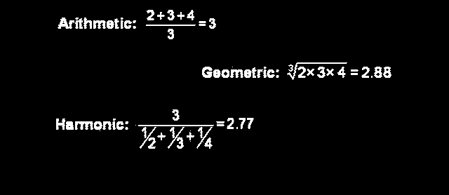 4 محاسبه نمایید 3 2 مثال: میانگین