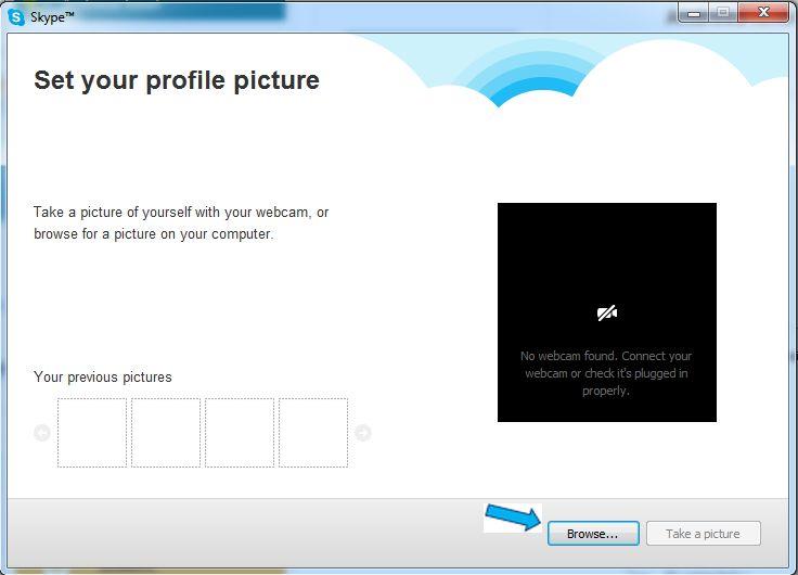 2.Επεξεργασία προφίλ Στην πάνω γραμμή, κάντε κλικ στο κουμπί Skype και από την ανοικτή γραμμή εργαλείων πηγαίνετε στο Προφίλ> Επεξεργασία προφίλ.