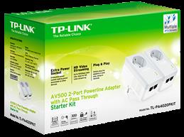 Πώς να συνδέσετε τον Αποκωδικοποιητή σε Λειτουργία hybrid Μπορείτε να προμηθευτείτε ένα ζευγάρι PowerLines TP-LINK TL-PA4020P Kit με 54,90, από οποιοδήποτε κατάστημα Cosmote,