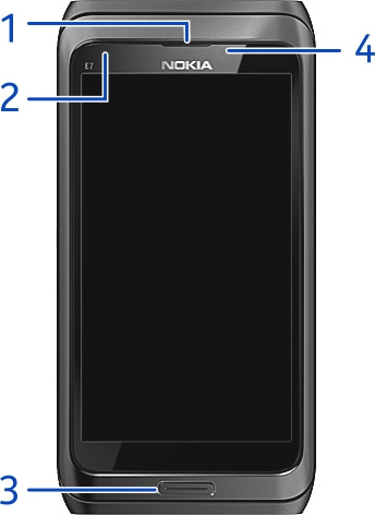 Ενδεικτική λυχνία φόρτισης 5 Υποδοχή Micro-USB Μπροστά 1