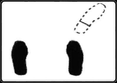 Παραλλαγή 1 η ρ χ ι κ ή θ έ σ η 1. ρχική θέση: Το δεξί πόδι είναι σταυρωμένο πάνω από το αριστερό, στα δάκτυλα Β ή μ α 1 ο 2. Φέρνουμε το δεξί πόδι προς τη φορά του κύκλου 2 Β ή μ α 2 ο 3.