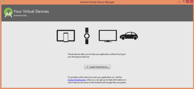 6. Εργαλεία Software development Kit (SDK) Manager O SDK Manager είναι ένα εργαλείο Android, ενσωματωμένο στο Android Studio, με το οποίο μπορούμε να ελέγχουμε τις πλατφόρμες Android είναι