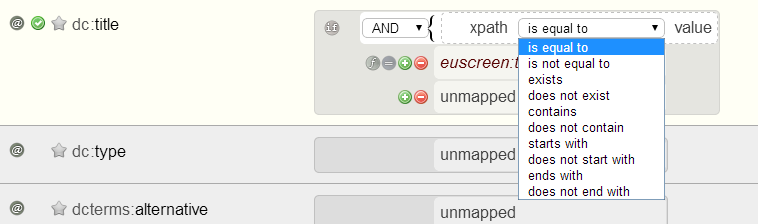 Εικόνα 14 Συνάρτηση substring 4.3.5 Αντιστοίχιση υπό συνθήκη Οι αντιστοιχίσεις μπορούν να περιοριστούν έτσι ώστε να εφαρμόζονται μόνο εφόσον ισχύουν συγκεκριμένες συνθήκες.