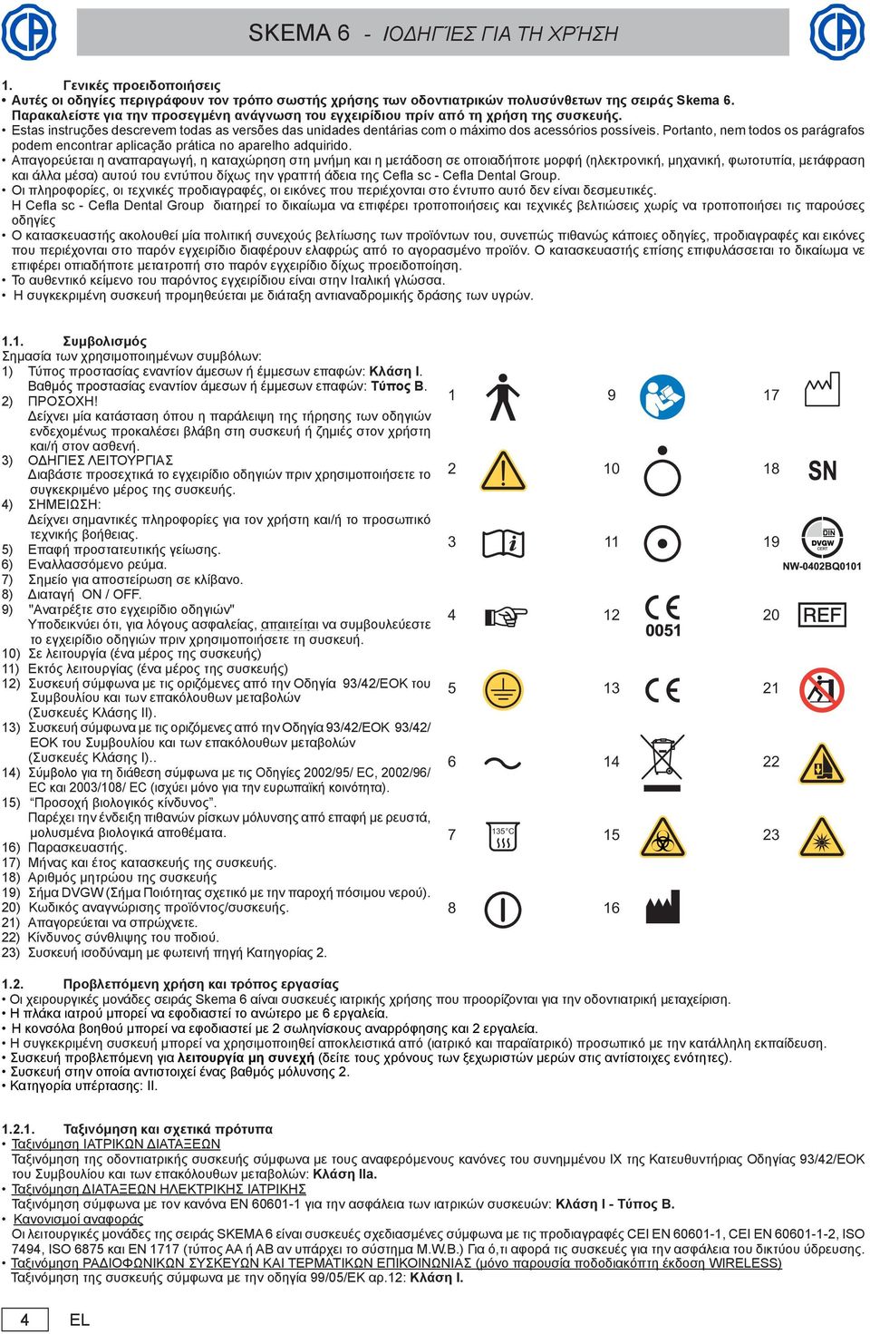 Portanto, nem todos os parágrafos podem encontrar aplicação prática no aparelho adquirido.