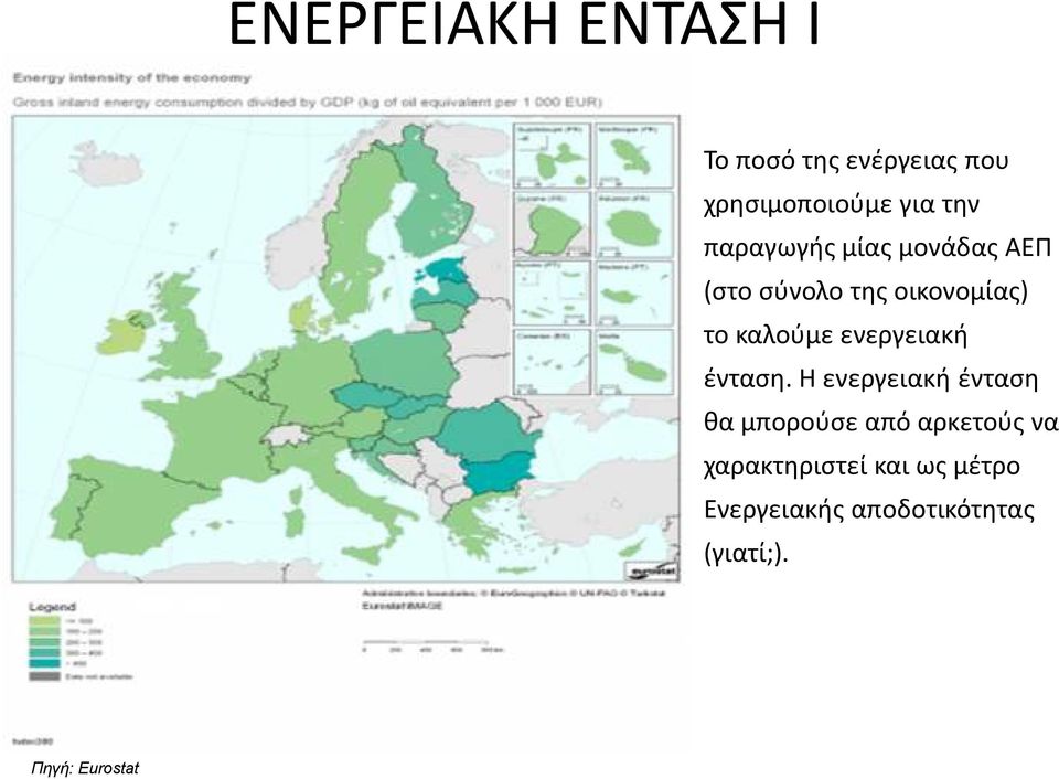 ενεργειακή ένταση.