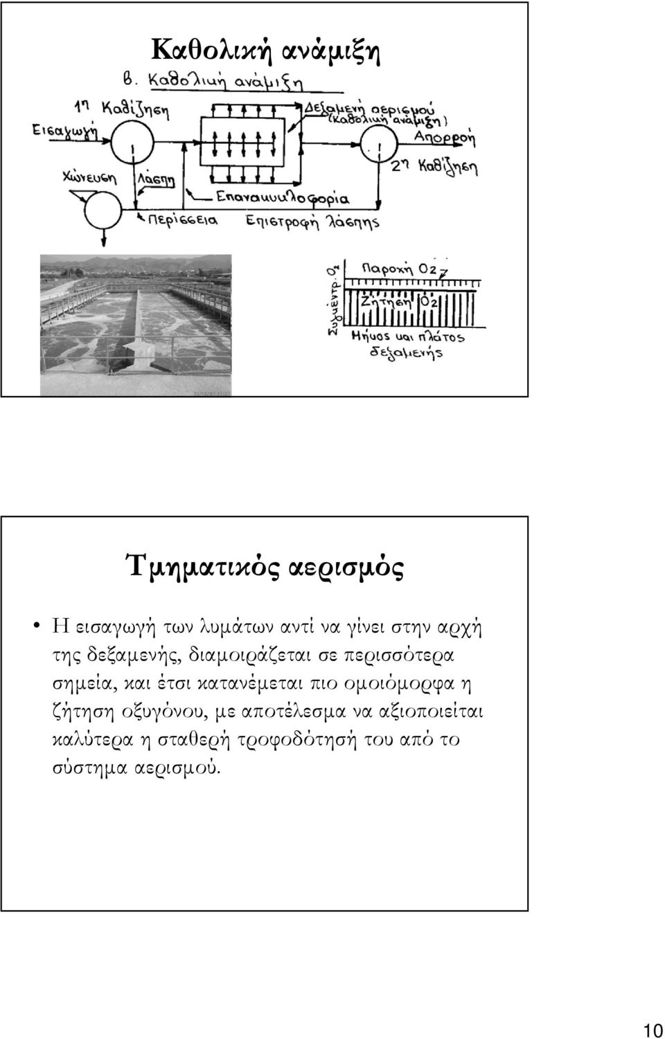 και έτσι κατανέµεται πιο οµοιόµορφα η ζήτηση οξυγόνου, µε αποτέλεσµα