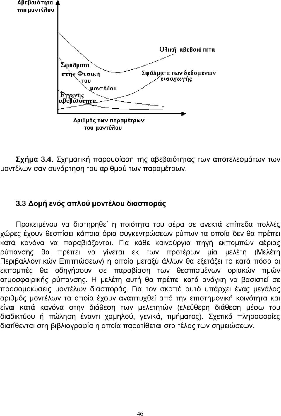 3 οµή ενός απλού µοντέλου διασποράς Προκειµένου να διατηρηθεί η ποιότητα του αέρα σε ανεκτά επίπεδα πολλές χώρες έχουν θεσπίσει κάποια όρια συγκεντρώσεων ρύπων τα οποία δεν θα πρέπει κατά κανόνα να