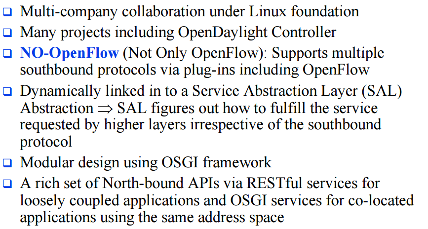OpenDaylight SDN