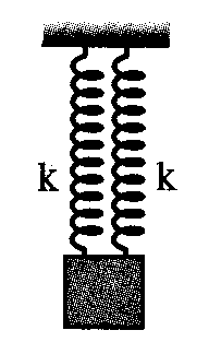 6.Σώμα μάζας 1 = 1kg κρέμεται από κατακόρυφο ελατήριο και εκτελεί απλή αρμονική ταλάντωση περιόδου 1s. Μαζί με το σώμα μάζας 1 κρεμάμε και σώμα μάζας 2, οπότε η περίοδος της ταλάντωσης γίνεται 3s.