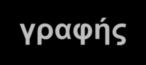 Στάδιο μετα-γραφής Περιλαμβάνει τον έλεγχο και την επανεξέταση του κειμένου Αλλαγές στο περιεχόμενο και τη σύνταξη Έλεγχος της