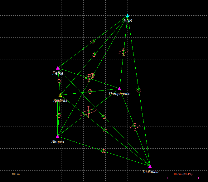 Διάγραμμα 34- Traverse Map in GrafNet 14.