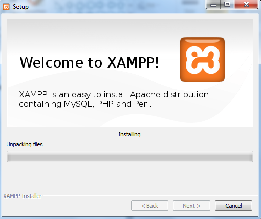 Βήκα 3:O θάθεινο φπνπ ζα εγθαηαζηαζεί ην xampp δελ πξέπεη λα είλαη κέζα ζην Program Files.