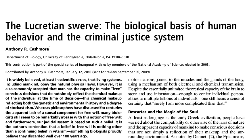 Η ΦΙΛΟΣΟΦΙΚΗ ΒΑΣΗ ΤΗΣ ΕΠΙΣΤΗΜΗΣ American Journal of Psychotherapy 62:1-17, 2008 Proc. Nat. Acad. Sci.