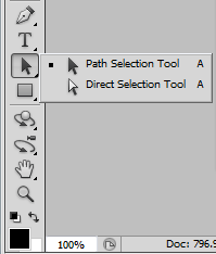 3.1 Πτυσσόμενο Πλαίσιο Επιλογής Στα περισσότερα εργαλεία Tools μαζί με το εικονίδιο των εργαλείων υπάρχει κι ένα βέλος στην κάτω δεξιά γωνία.