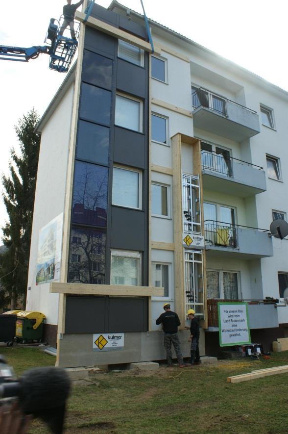 Κτίριο κατοικίας Αναβάθμιση σε Plus Energy Kapfenberg, Αυστρία Pictures: Arch.