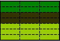 5. Zgjedhim ngjyren e dëshiruar 6. OK Fshirja e hijezimeve (ngjyrave) nga tabela Është e ngjashme me vendosjen e ngjyrës: 1. Selektojmë pjesën e tabelës ku dëshirojmë të fshihet hijezimi (ngjyra) 2.