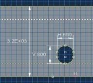 Ε. Shell H = 600x1400 h = 2480 h 0 = 0.242 < 0.