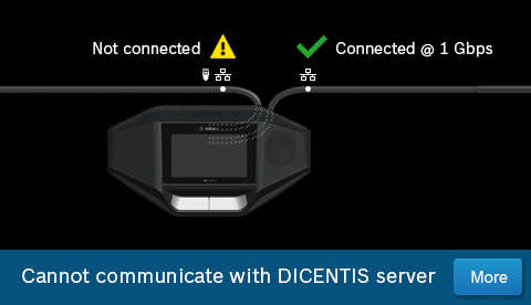 42 el Δοκιμή εγκατάστασης DICENTIS 8 Δοκιμή εγκατάστασης Απαιτείται μια δοκιμή εγκατάστασης για να αποτραπούν τυχόν αναντιστοιχίες σύνδεσης και να εντοπιστούν πιθανά ελαττώματα των προϊόντων σε
