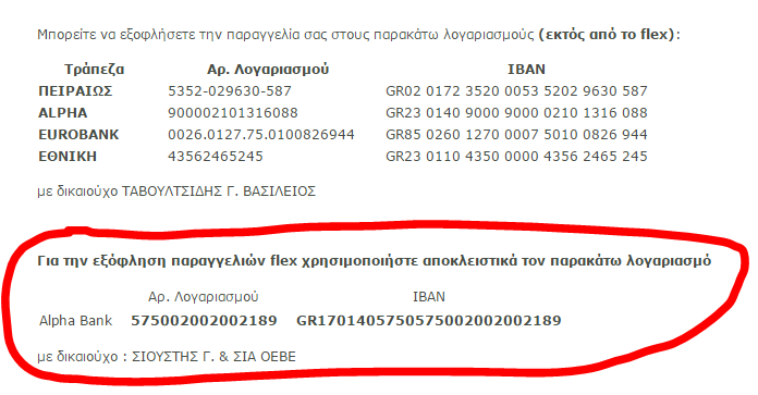 Αφού τοποθετήσετε την/τις παραγγελίες σας αυτές θα εμφανιστούν στο παράθυρο ανεξόφλητες παραγγελίες στην αρχική οθόνη του Global Maanger.