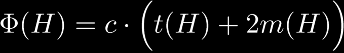 Σωρός Fibonacci Μέγιστος βαθμός Σε ένα σωρό Fibonacci με είναι κλειδιά ο μέγιστος βαθμός που μπορεί να έχει οποιοσδήποτε κόμβος Δυναμικό σωρού Για την αντισταθμιστική ανάλυση των λειτουργιών ενός