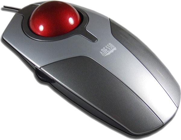 Trackball Μια ιχνόσφαιρα μπορεί να χρησιμοποιηθεί σαν εναλλακτική λύση του ποντικιού.