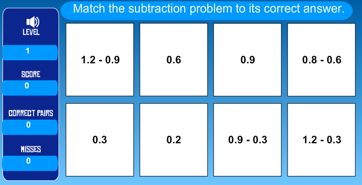 6.2. Ιστοσελίδα: http://www.sheppardsoftware.com/mathgames/decimals/matchingdecimalsadd.