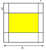 γ) Να βρεθούν οι τιµές που µπορεί να πάρει η πλευρά x του τετραγώνου, αν η περιοχή τύπωσης των επαγγελµατικών στοιχείων έχει εµβαδόν τουλάχιστον 4 cm 30 Για την τύπωση επαγγελµατικής κάρτας