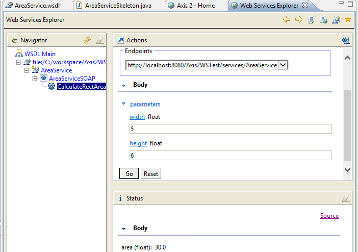 Web Service Client 4/5/2015