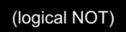 Λογικοί Τελεστές (Logical Operators) της Java && (conditional AND) (conditional OR) & (boolean