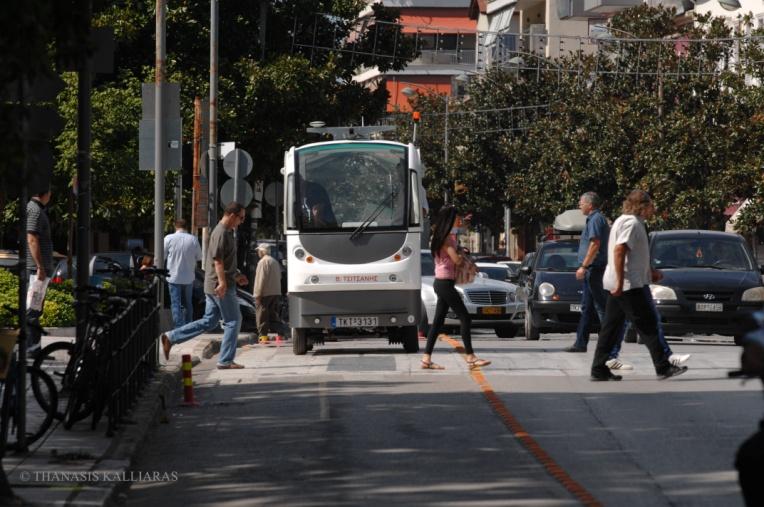 Η Τεχνολογία Δίκτυο οπτικών ινών μήκους 2,5 χλμ κατά μήκος της διαδρομής 30 access points και media convertors 7 «έξυπνοι»