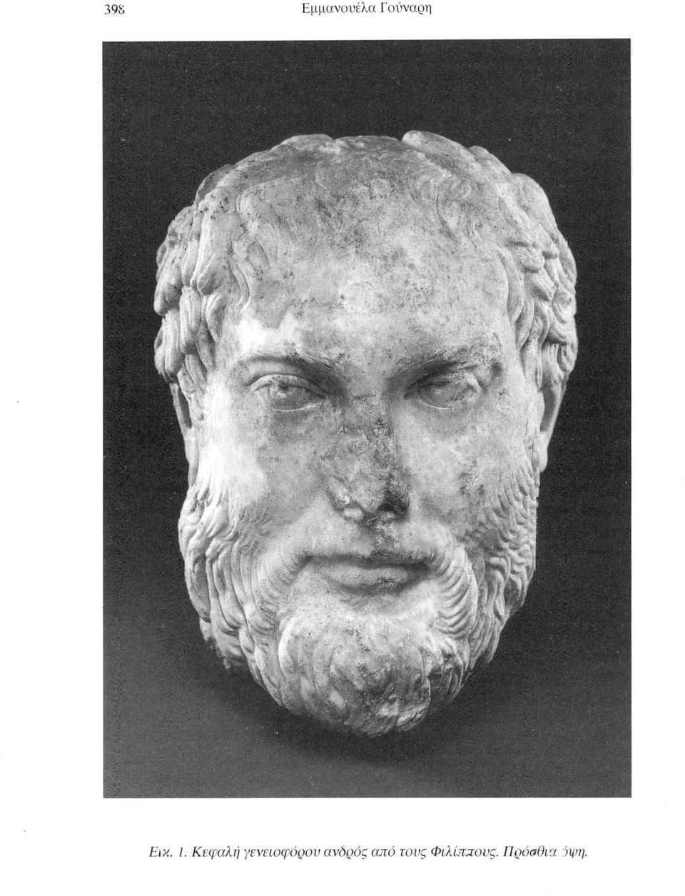 Κεφαλή γενειοφόρου
