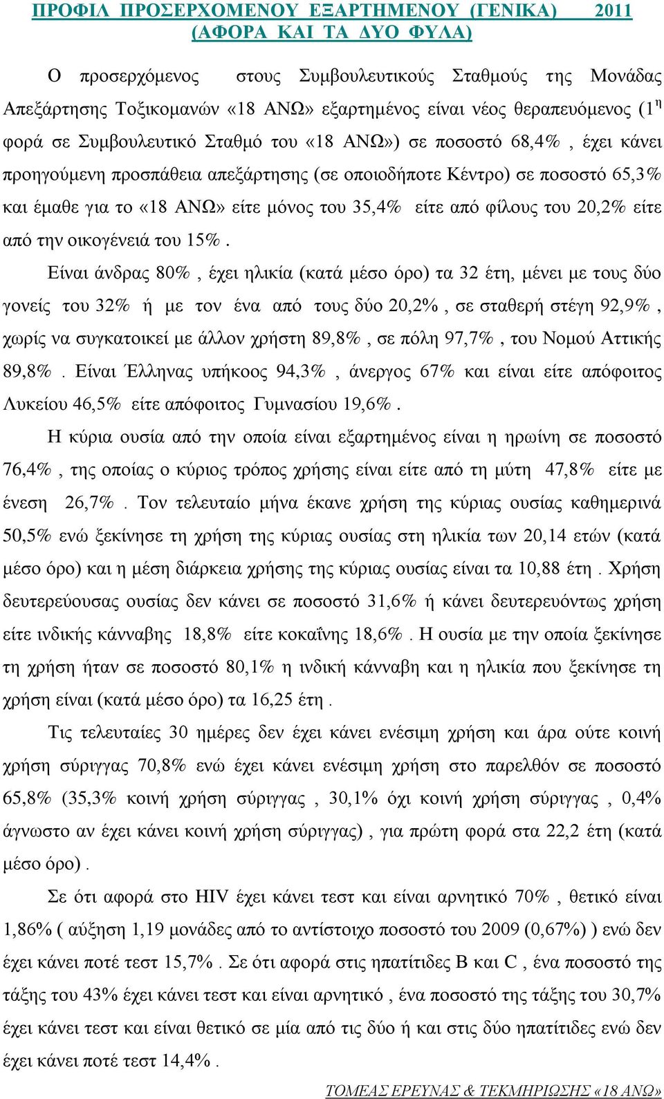 είτε από φίλους του 20,2% είτε από την οικογένειά του 15%.