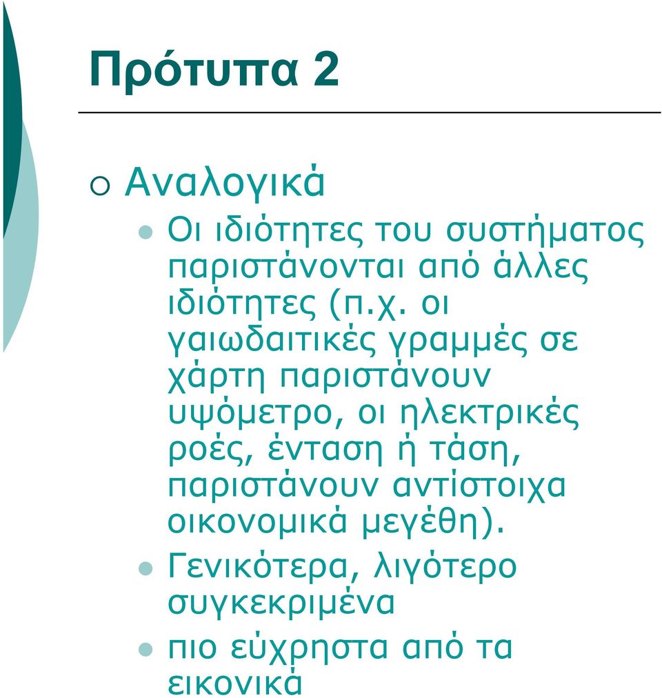 οι γαιωδαιτικές γραμμές σε χάρτη παριστάνουν υψόμετρο, οι ηλεκτρικές