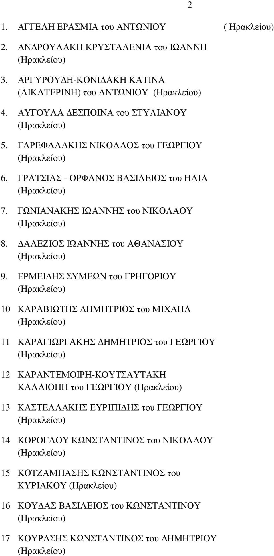 ΑΛΕΖΙΟΣ ΙΩΑΗΣ του ΑΘΑΑΣΙΟΥ 9.