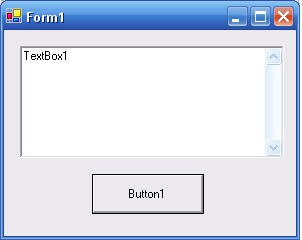 Στο TextBox1 ενεργοποιούμε τα Multiline και Scrollbars από τα Properties. Στο Button1 προσθέτουμε το παρακάτω κώδικα : Dim FILE_NAME As String = "C:\test2.txt" If System.IO.File.
