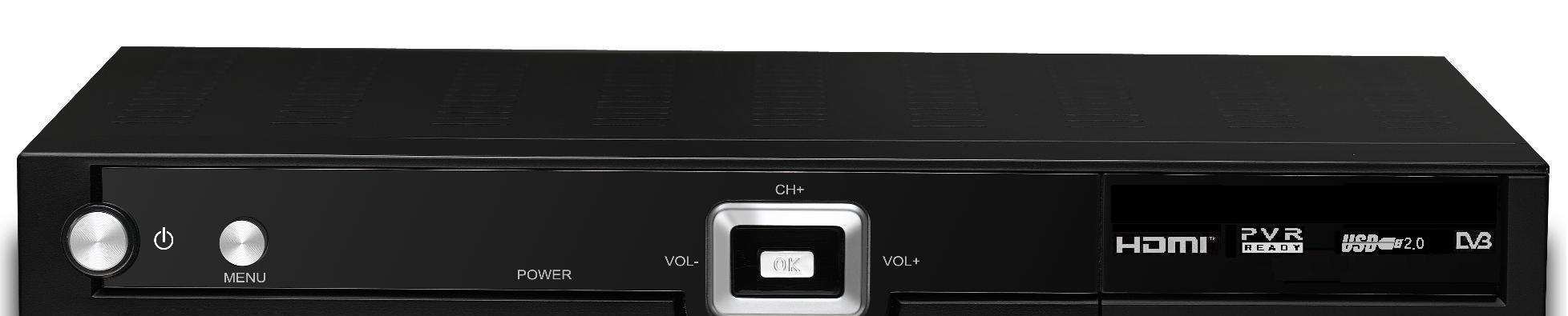 Οδηγίες χρήσεως Manhattan Pllaza HDT-400 USB PVR Επίίγειιος Ψηφιιακός έκτης Υψηλής Ανάλυσης Υποστήριξη κωδικοποιήσεων MPEG-2, MPEG-4 / H.264 Μνήµη για 1.