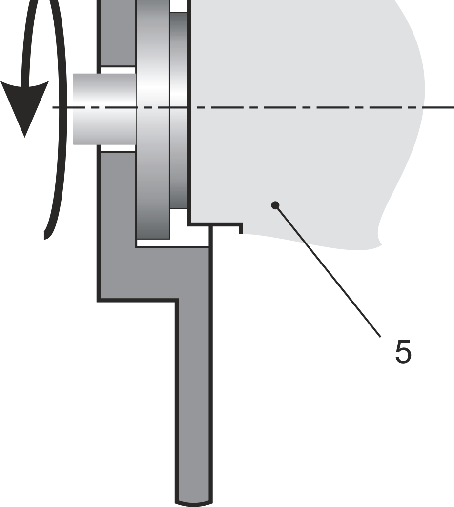 1. disk 2. klip kočnog cilindra 3. čeljust 4.