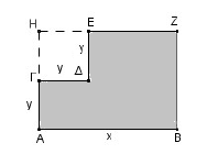 [ΤΡΑΠΕΖΑ ΘΕΜΑΤΩΝ] ΑΛΓΕΒΡΑ Α ΛΥΚΕΙΟΥ α) Η περίμετρος του ορθογωνίου είναι Π Ισχύει : (1) () Προσθέτουμε κατά μέλη τις σχέσεις (1) και () οπότε έχουμε 1 β) Η περίμετρος του νέου ορθογωνίου