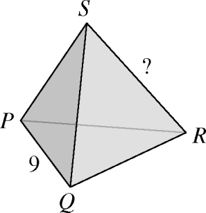 29. Each of the four vertices and six edges of a tetrahedron is marked with one of the ten numbers 1, 2, 3, 4, 5, 6, 7, 8, 9 and 11 (number 10 is omitted). Each number is used exactly once.