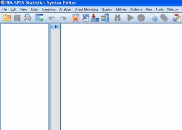 Πληκτρολόγηση Εντολών στον Syntax Editor Στην περιοχή εργασίας του Syntax Editor (δεξί πλαίσιο, βλέπε Εικόνα Ι4) πληκτρολογούµε κατάλληλες
