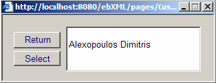 Κεφάλαιο 6 Υλοποίηση Demo Client ξεκινήσει η συνδιαλλαγή της κράτησης. Ο ebxml OTA Server ελέγχει τη διαθεσιµότητα των ζητούµενων δωµατίων και επιστρέφει στον χρήστη το αποτέλεσµα της διαδικασίας.