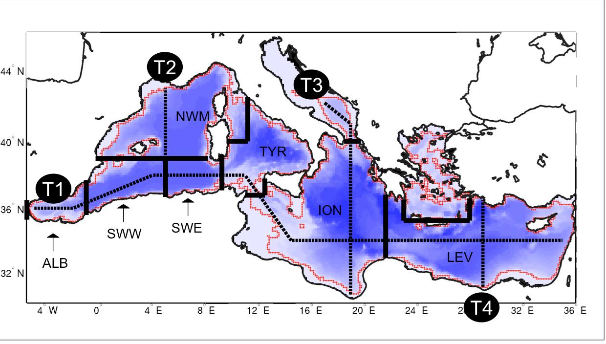 Προσομοιώσεις και παρατηρήσεις χλωροφύλλης στη Μεσόγειο Lazzari et al.