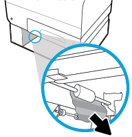 3. Κλείστε το δίσκο 2. ΣΗΜΕΙΩΣΗ: Για να κλείσετε το δίσκο, σπρώξτε τον εφαρμόζοντας πίεση στο κέντρο ή ίση πίεση και στις δύο πλευρές. Μην σπρώχνετε το δίσκο μόνο από τη μία πλευρά.