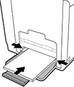ΣΗΜΕΙΩΣΗ: Εάν χρησιμοποιείτε την Εναλλακτική λειτουργία επιστολόχαρτου, τοποθετήστε το χαρτί με την εκτυπώσιμη πλευρά προς τα κάτω και το πάνω άκρο προς τον εκτυπωτή.